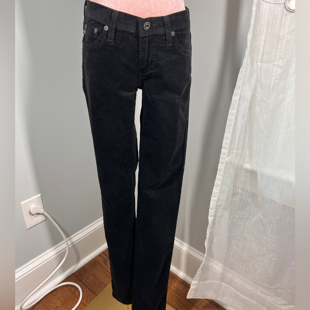 EUC AG Adriano Goldschmied The Legging Super Skinny Velvet Jeans - Picture 4 of 14